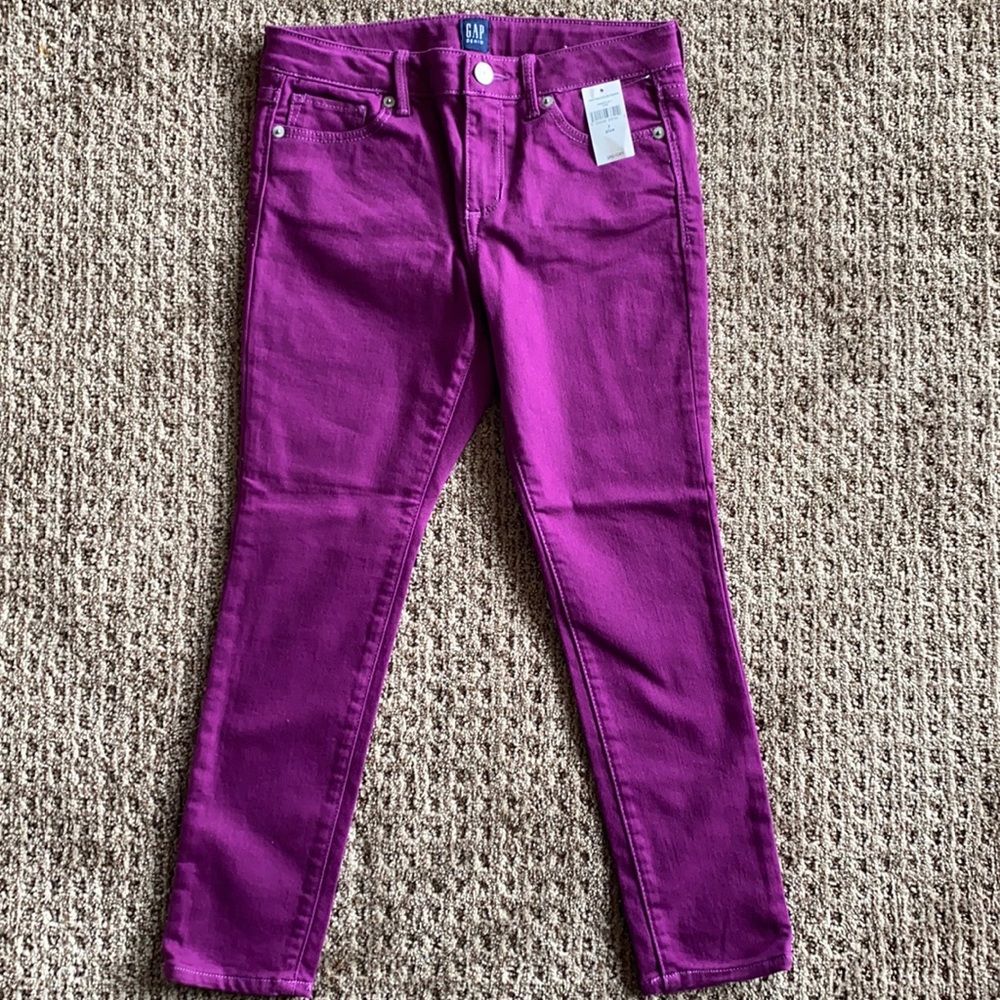Adorable Purple Gap Jeans Girls 7 Plus